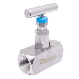 3/8" Stainless Steel (316) Needle Valve - Packed Bonnet FxF NPT, 10,000 PSI