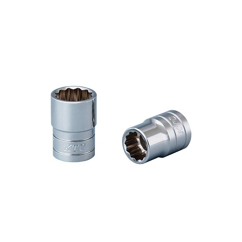 Kyoto Tool (KTC) Socket, 12 Angle, B4-29-H, Size: 1.1 x