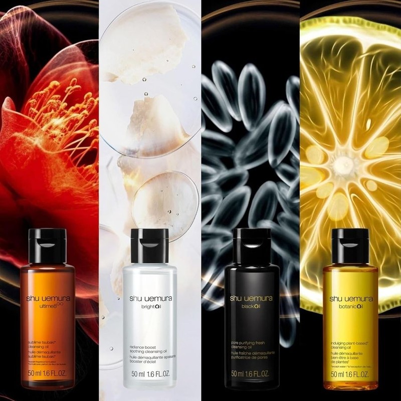 Shu Uemura 슈에무라 클렌징 오일 스타터 키트 50ml 4종 여행용