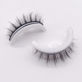 Reusable Self Adhesive Eyelashes Natural Multiple Reversible Self Sticking Waterproof False Eyelashes (L09)