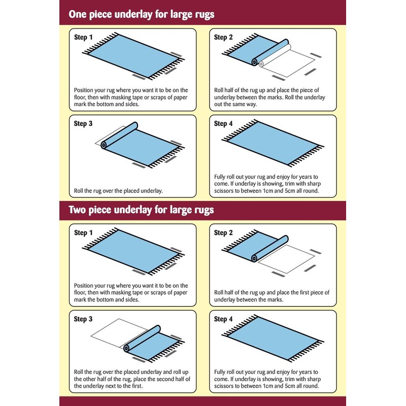 FrithRugs Foxi Anti Slip, Anti Creep Rug Underlay. For Carpeted