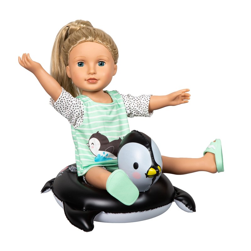 Heless 11 - Penguin Polka Dot Design 4 Piece Swim