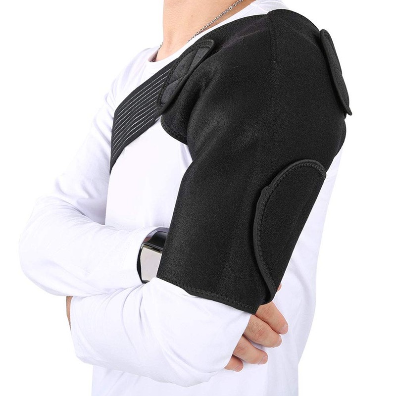 HERCHR Shoulder Support, Comfortable Shoulder Support, Flexible Neoprene Protective Belt,