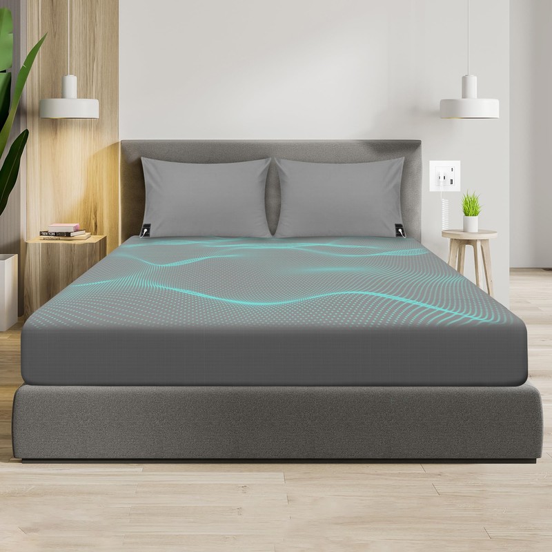 RIQINXIN Conductive Grounding Pillowcase Silver Grounding Mat For Better Sleep