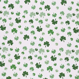 Mook Fabrics St Patrick's Printed Fabric [45in. Wide] – 100% Cotton Material for Quilting, Home Decor Accents | Arts, Crafts & Sewing, DSN2 Shamrocks White Cut by The Yard
