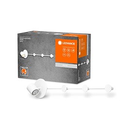 LEDVANCE DECOR Perchero Coat Hook 765 mm, White, GU10 Base, Combined Use of Coat Hooks and Light, Built-in LED Module with Warm White Light Colour (3000 K), Protection Class IP20