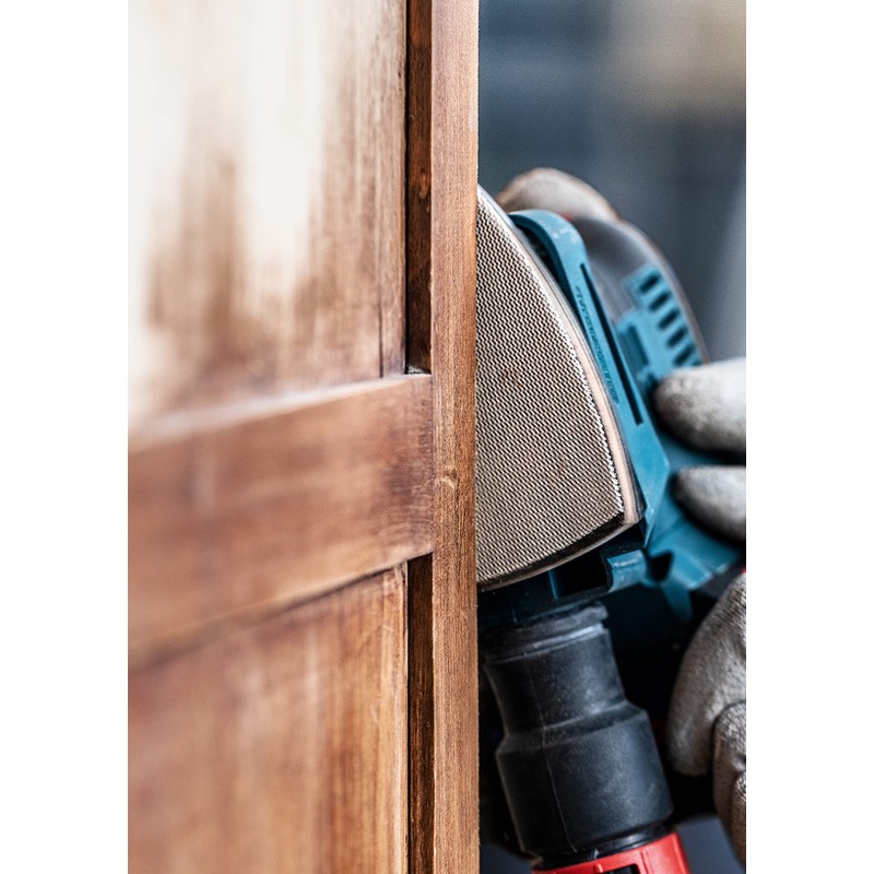 Bosch Professional 10x Expert M480 Sanding Net (for Hardwood, Paint