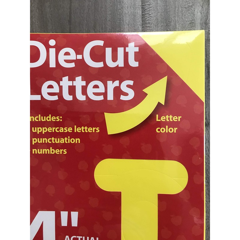 Die-cut Letters