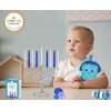 The Dreidel Company Menorah 44 White and Blue Hanukkah Candles
