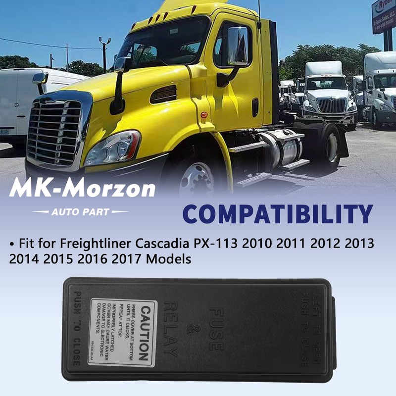 06-52855-000 Fuse Box Cover&Multiplexer Cover Fit for 10-17 Freightliner