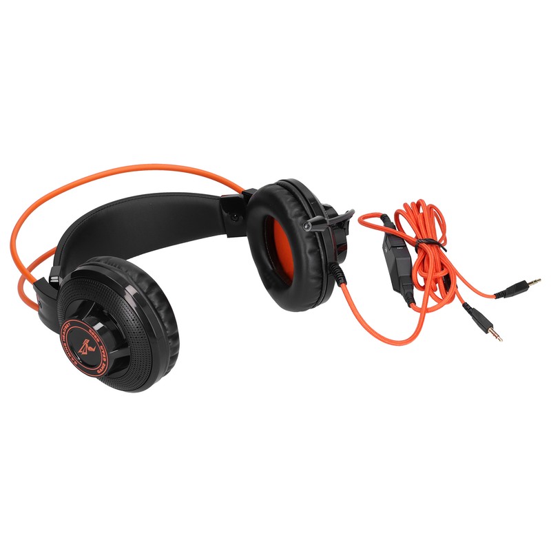 Gaming Headset Adjustable Lightweight Game Headphones with Microphone Volume Control