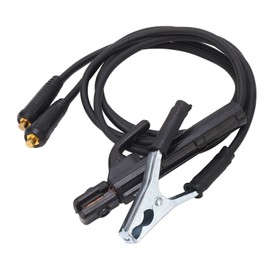 Welding Electrode Holder 200A Brass Iron Machine Ground Clamp Replacement Accessories with 1.5M Cable for Shipbuilding Household