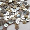 New Upick 11/13/15/23mm 100pcs Shell Buttons Sewing Craft Buttons 2