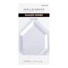 Spellbinders SCSE-004 Hexi-Gem Shaker Dome - 6 Pack