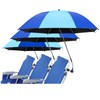 NBtoUS 3 Pack Beach Umbrella, 360 ° Chair umbrella with