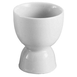 HIC Porcelain FBA Hic 400220 Double Egg Cup Porcelain, 3-1/4" X 2-1/2"