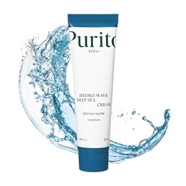 PURITO Deep Sea Cream, Hydration, Lightweight, for All Skin Types, Daily Face Moisturiser, Vegan & Cruelty-Free, Korean Skin Care, 50 ml 1.69 fl.oz