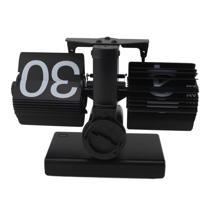 Retro Digital Flip Down Clock Battery Powered Flip Desk Clock