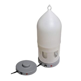 Hemel Drinking Warmer with Thermostat Diameter 19 cm with Cone, Heating Plate, Heating Plate, Drinking Bowl Heater