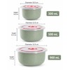 3-Piece Wheat Straw Food Storage Bowl Set for Meals –