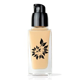 BaeBlu Organic Aloe-Based LUX Liquid Foundation, Natural Vegan Gluten-Free Made in USA, Butter