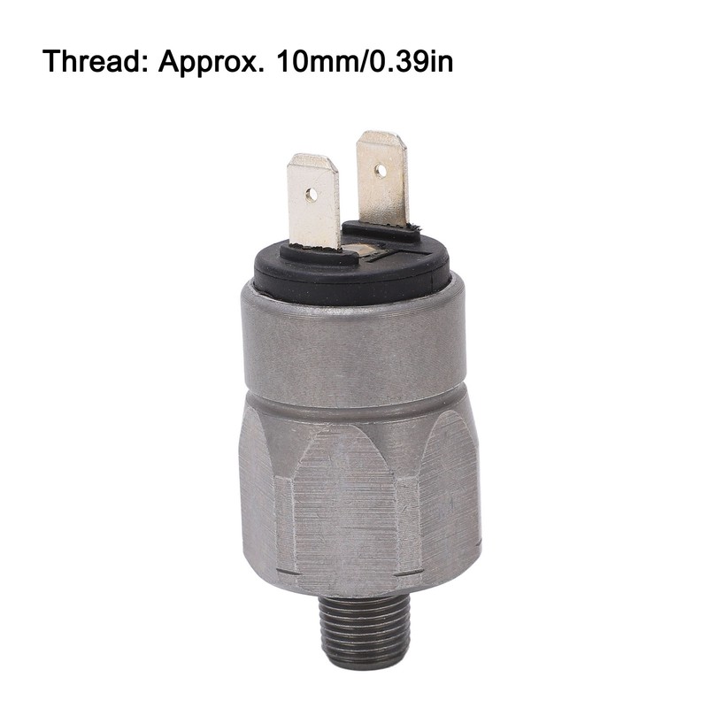 Engine Oil Pressure Sensor 2 Pin Alloy Steel Oil Pressure