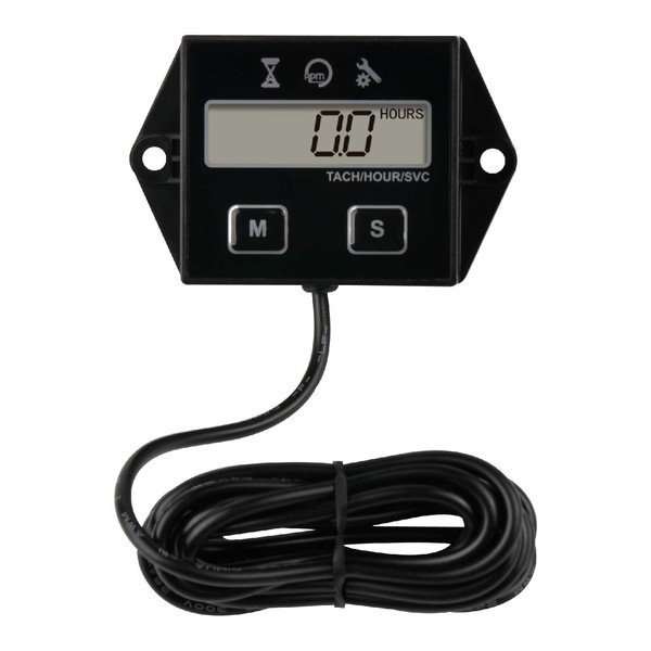 Jayron Tach Hour Meter 011E for Lawn Mower Garden Tractor