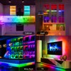 Benreom 6 Pcs RGB Under Cabinet Lights Kit, Smart App
