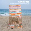 Winthome Reversible Beach Towel, Beach Towels, Large, 180 x 90