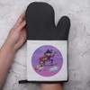 'Witch Riding Broomstick' Oven Glove/Mitt (OG00051705)