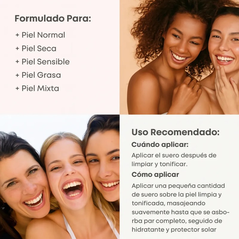 Nine Less Suero De Ácido Tranexámico Al 5% Mela-pro 30
