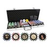 DA VINCI Masterworks Poker Chip Set with 500 Chips with