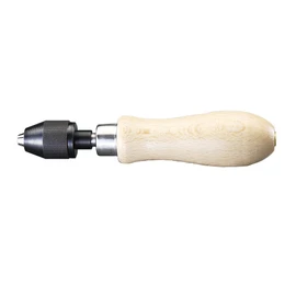 Esco EA589RJ 0.2 inch (6 mm) Pin Vise (Wooden Handle)