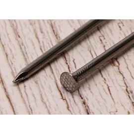 Mini Skater 2.36 Inch Round Metal Edging Anchoring Spikes Iron Hardware Wire Nail，4.86 Ounce/137.8g