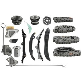 3.0 Engine Timing Chain Kit Compatible with Maserati Ghibli Levante Quattroporte 2013-2017 3.0T V6 299481 323513