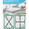 Bed Sheet Straps - Crisscross Fitted Sheet Clips and Sheet