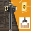 SpeTool Face Cutter 8 mm Shank 35 mm Diameter Surface
