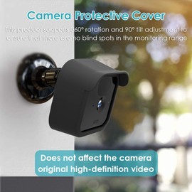Camera Protective Cover, Weatherproof Protective Housing Cover for Blink Outdoor Camera Surveillance, support 360° rotatable and 90° tilt adjustment