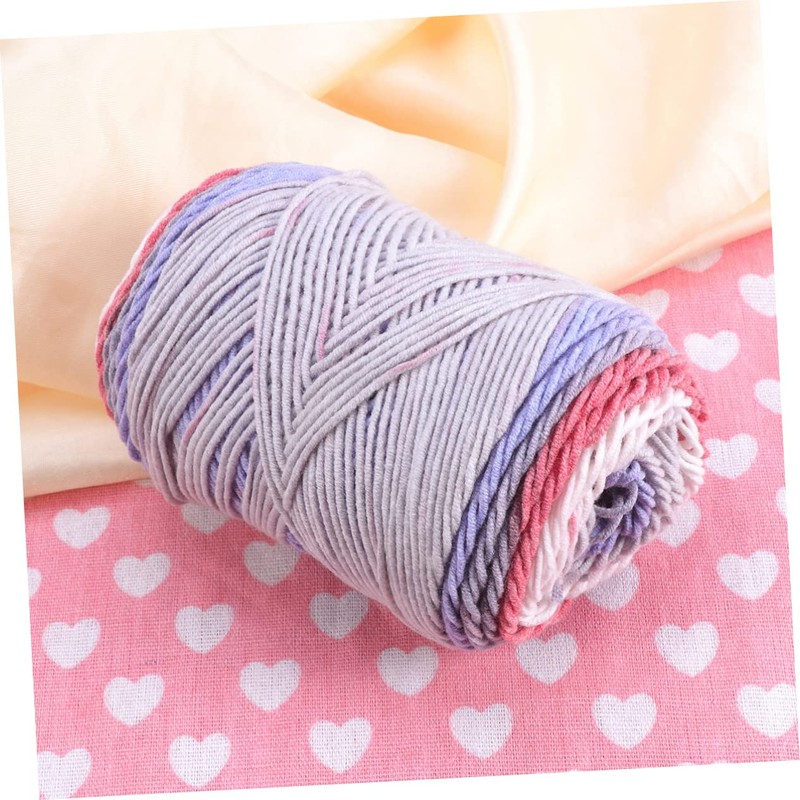 Operitacx Knitting Yarn Woolen DIY Handmade Chunky Knitting Yarn 5