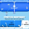 Hanjet 3.6 Foot x 13.8 Inch Kids Small Deep Pool