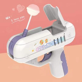 Surprise Lollipop Launch Toy Gun for Kids, Storage Toy with Candy Storage, Children's Candy Toy (1)
