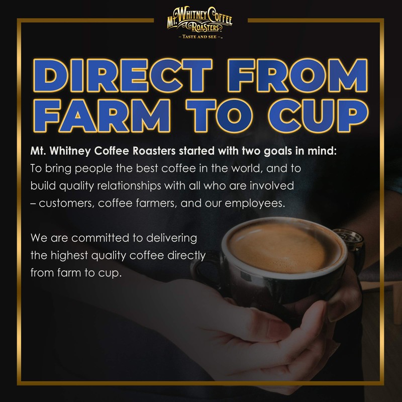 Mt. Whitney Organic Ethiopia Guji Coffee (Whole Bean, 2 Lb)