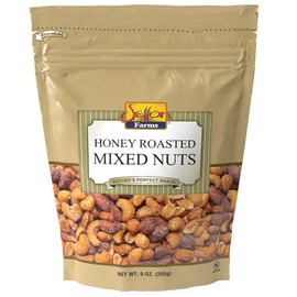 Honey Roasted Mixed Nuts 9 Oz. Bag, Kosher