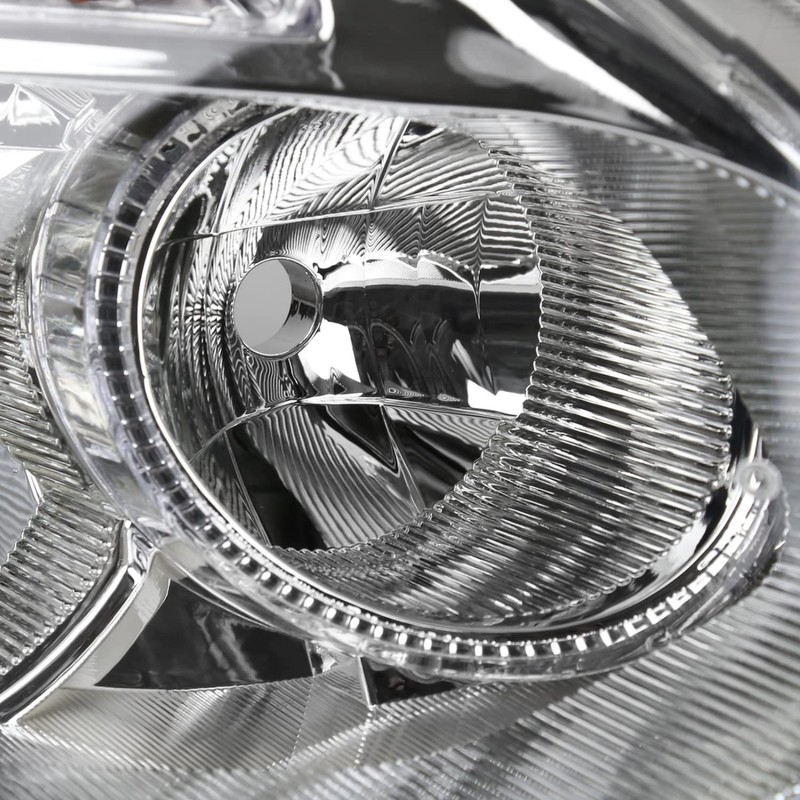 Spec-D Tuning Chrome Housing Clear Lens Passenger Right Side Headlight
