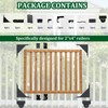 Sliding Gate Kit, Designed Specifically for 2-inch × 4-inch Rails