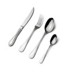 VIVANI Luxury Silverware Set, 16 Piece Premium Flatware Set with