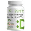 Saccharomyces Boulardii Probiotics + FOS Supplement, 10 Billion CFU, 240
