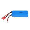 1 Pcs 2S 7.4V 25C 2000mAh Solid Banana Plug Rechargeable