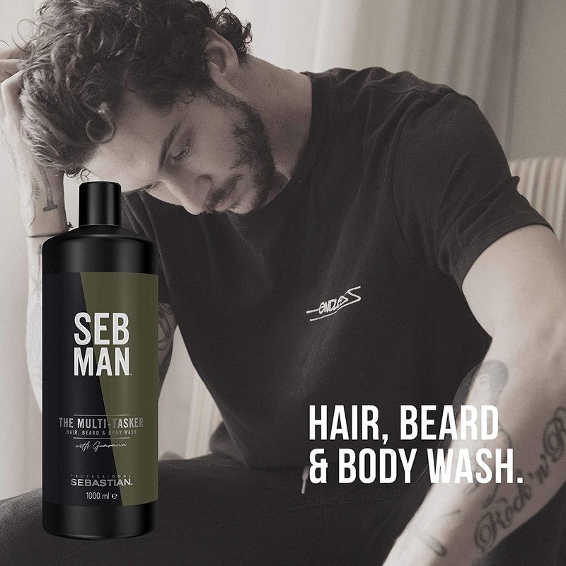 Sebastian Professional Seb Man The Multitasker 3-in-1 Wash, 1000 ml
