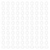 PATIKIL M10 Nylon Flat Washers, 120 Pcs 10mm ID 20mm